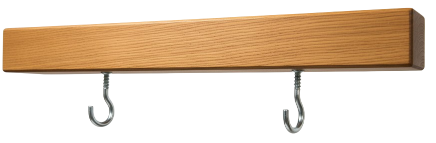 Alcayata en forma de U para colgar una persiana alicantina