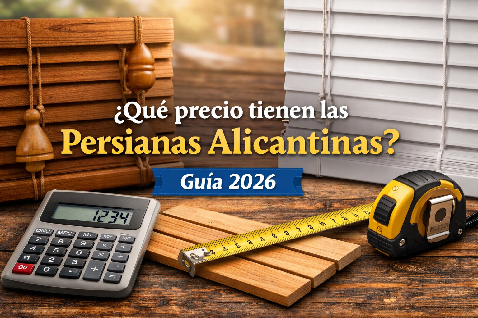 Precio de las persianas alicantinas