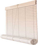 Persianas alicantinas de plástico PVC color blanco a medida